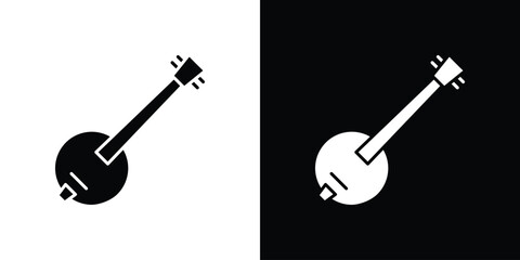 Banjo icon Vector scalable graphics