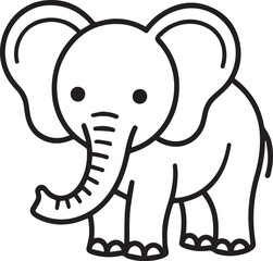 elephant, trunk, tusk, wildlife, jungle, safari, mammal, animal, nature, large, silhouette, ear, majestic, wild,