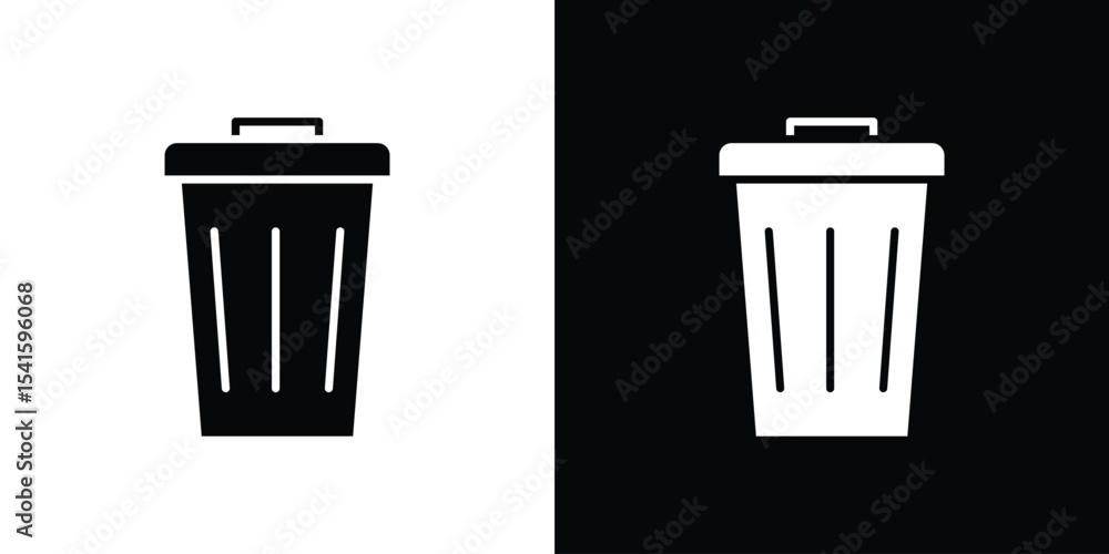 Poster bin icon vector scalable graphics