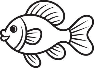 fish, aquatic, ocean, marine, sea, swim, fins, water, underwater, gill, scale, tail, silhouette, seafood, river