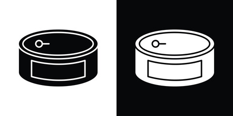 Canned food icon Vector scalable graphics