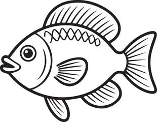 fish, aquatic, ocean, marine, sea, swim, fins, water, underwater, gill, scale, tail, silhouette, seafood, river