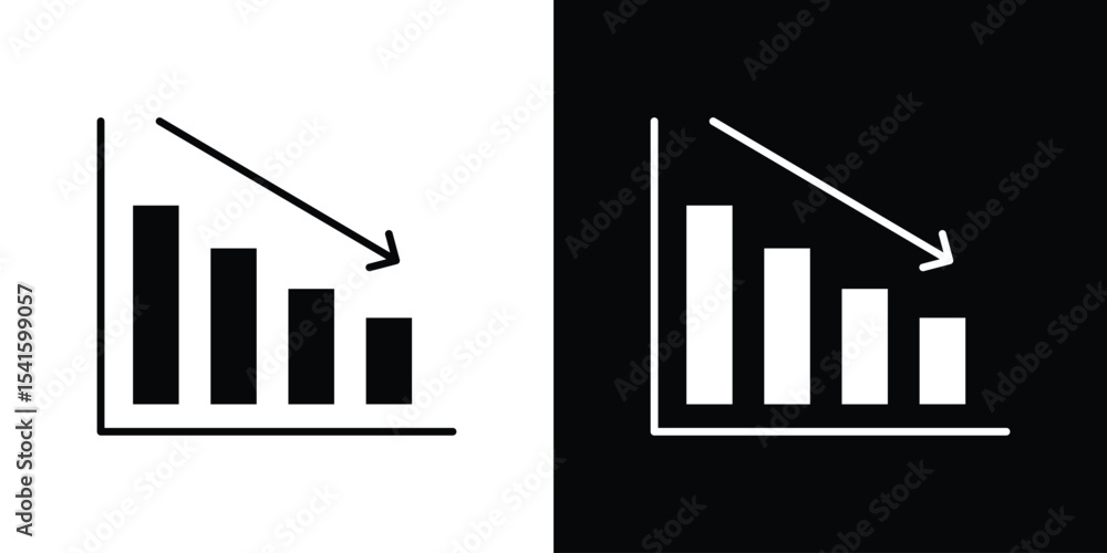Poster chat arrow down icon vector scalable graphics