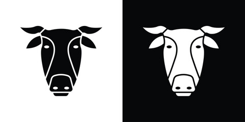 Cow icon Vector scalable graphics