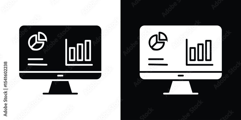 Poster dashboard icon vector scalable graphics
