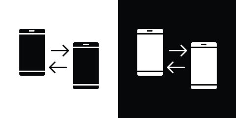 Data transfer icon Vector scalable graphics
