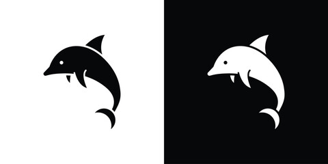 Dolphin icon Vector scalable graphics
