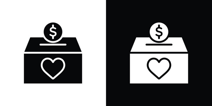 Donations icon Vector scalable graphics