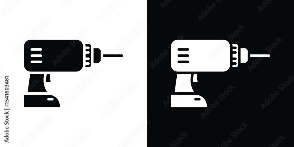 Poster Drill icon Vector scalable graphics
