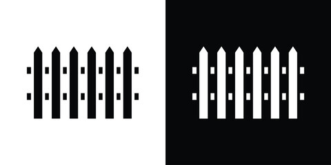 Fence icon Vector scalable graphics