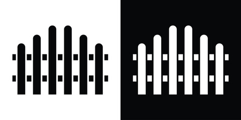 Fence icon Vector scalable graphics