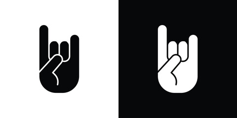 Hand Horns icon Vector scalable graphics