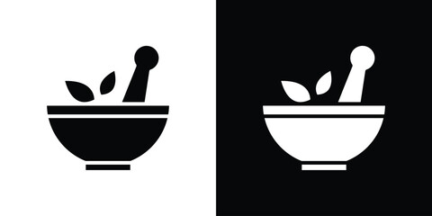 Herbal medicine icon Vector scalable graphics