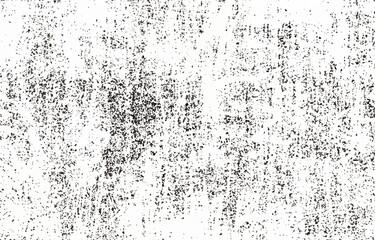 Distressed grunge speckle texture overlay on white background