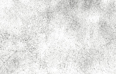 Grunge Dust-Speckled Scratch Texture on White Background