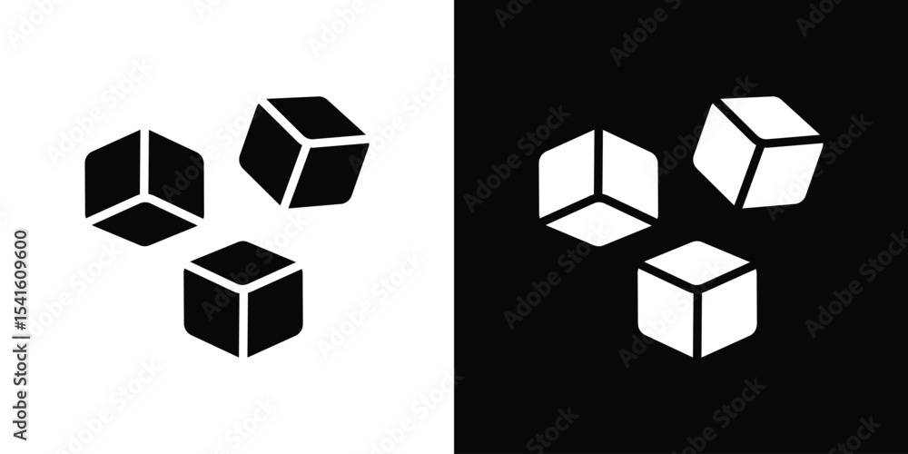 Poster ice icon vector scalable graphics