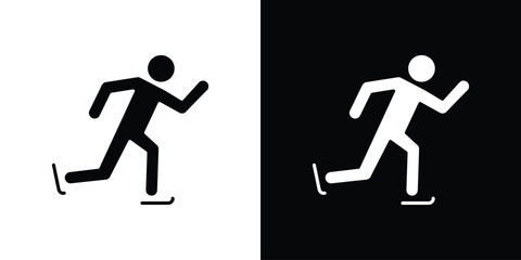 Ice skate icon Vector scalable graphics
