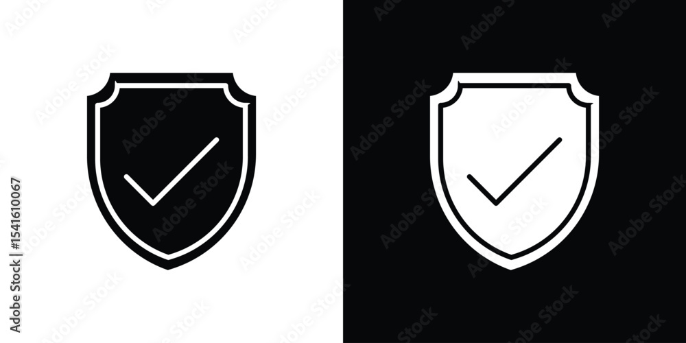 Poster Insured icon Vector scalable graphics