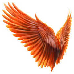 Obraz premium white wings ,isolated on transparent background png