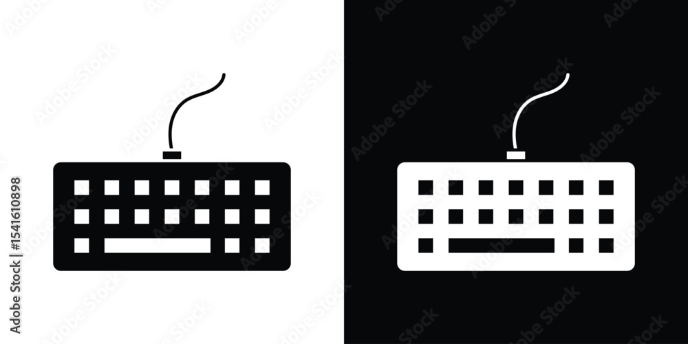 Aufkleber keyboard icon vector scalable graphics