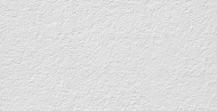 White Rough Textured Plaster Wall Background