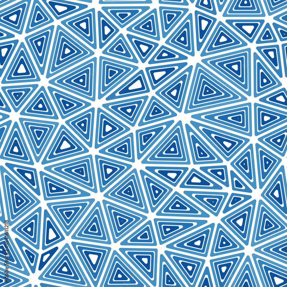 Poster geometric template background. medium triangles size. multiple repeated inner triangles. single colo