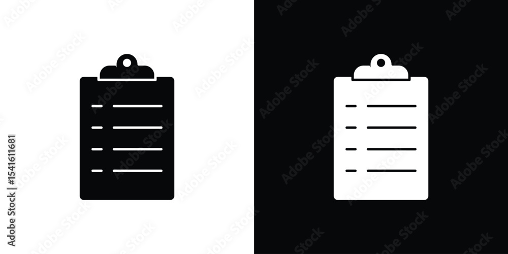 Poster list icon vector scalable graphics