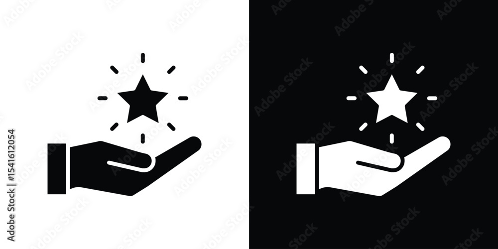 Poster loyalty program icon vector scalable graphics