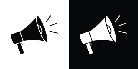 Megaphone icon Vector scalable graphics