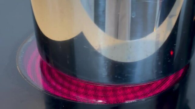 Heating Pot on Electric Stove