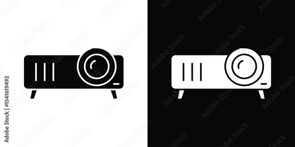 Poster projector icon vector scalable graphics