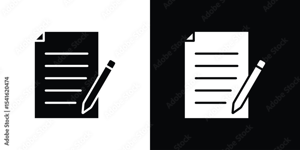 Poster registration paper icon vector scalable graphics