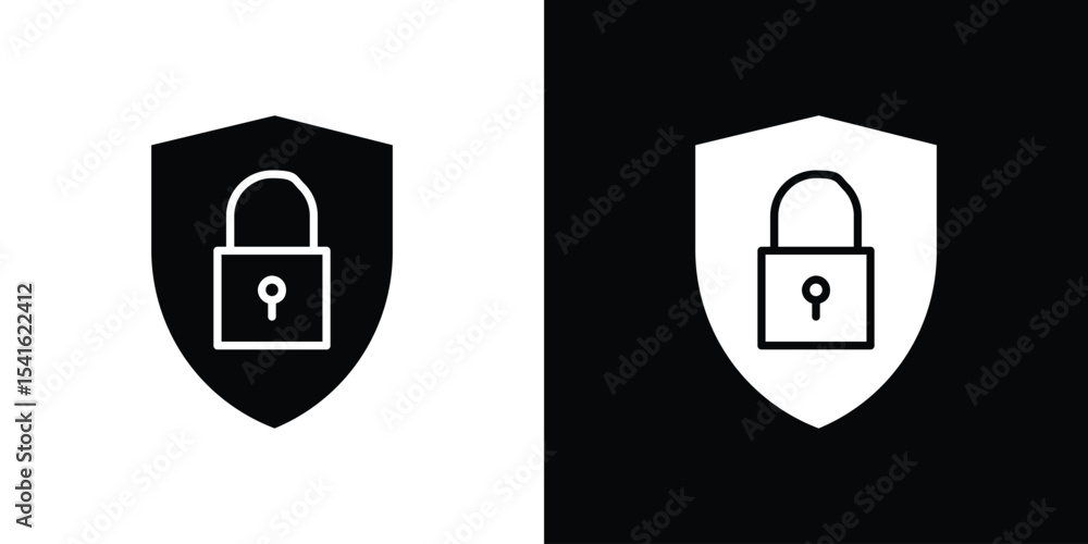 Aufkleber Security icon Vector scalable graphics