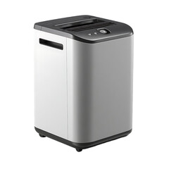 Gray and white compact office appliance.