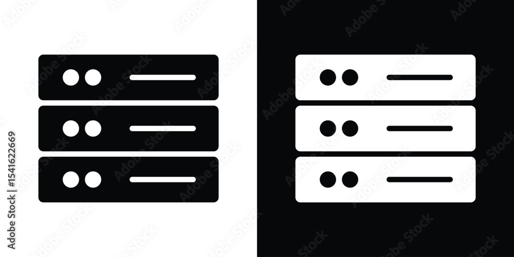 Poster server icon vector scalable graphics