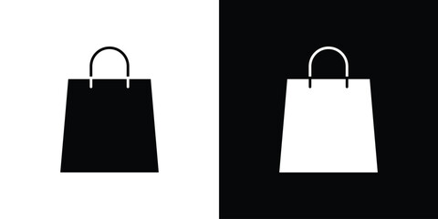 Shopping bag icon Vector scalable graphics