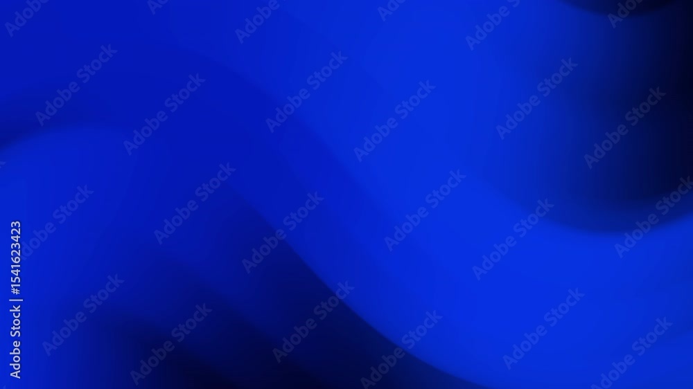 Poster fluid navy blue gradient background with subtle wave-like motion. darker shades create depth and mov