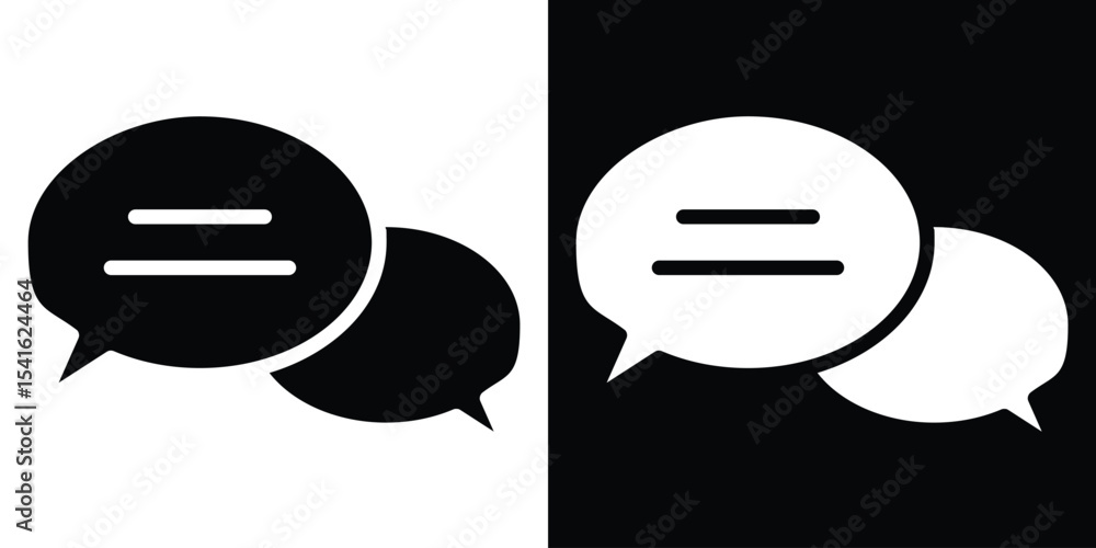 Poster speech bubble icon vector scalable graphics