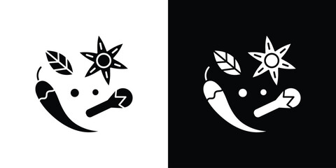 Spices icon Vector scalable graphics