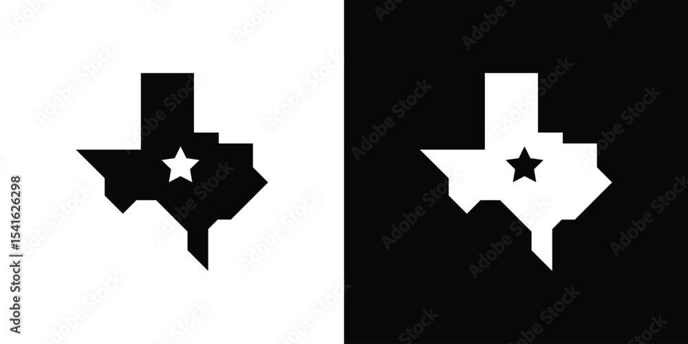 Poster texas icon vector scalable graphics