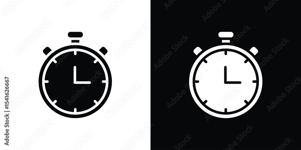 Poster timer icon vector scalable graphics