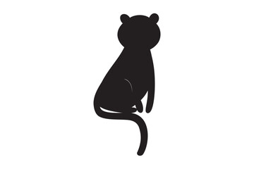 silhouette of a cat