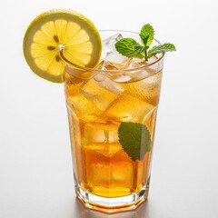 cocktail with lime Freshness in a Glass