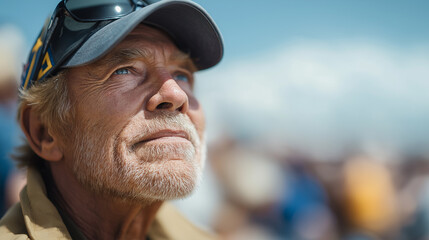 Veterans Day Parade with Warplane Flyover and Emotional Tribute