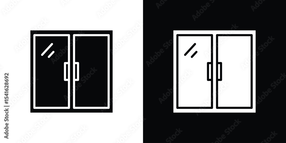 Poster window icon vector scalable graphics