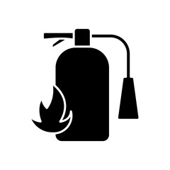Icon a fire safety, isolated against a clean background.