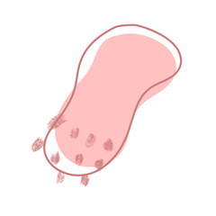 Baby pink blobs 5