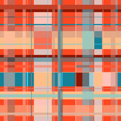 Vector - highland template seamless pattern.