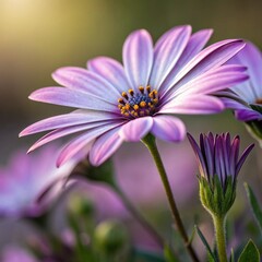  purple osteospermum daisy flower