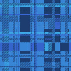 Vector - highland template seamless pattern.